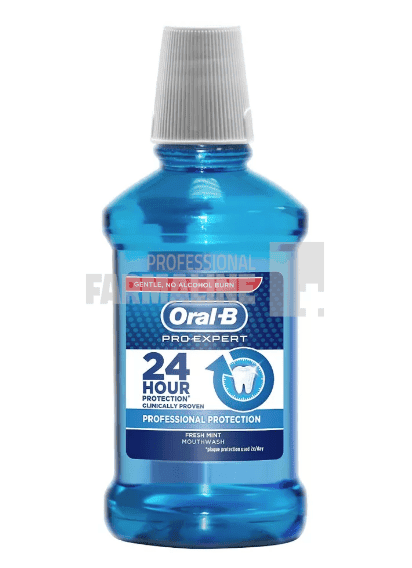 Oral B Apa de gura Pro-Expert Profesional Protection 24 hour 250 ml 1 Oral B Apa de gura Pro-Expert Profesional Protection 24 hour 250 ml