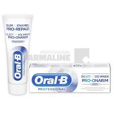 Oral B Pasta Dinti Professional Gum & Enamel gentle whitening 75ml