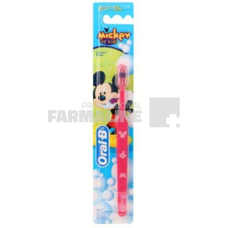 Oral B Periuta de dinti kids Mickey Soft