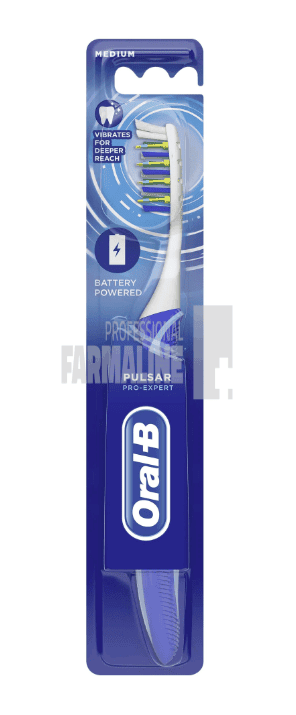 Oral B Periuta dinti manuala cu baterie Pulsar Pro-Expert 35 Medium