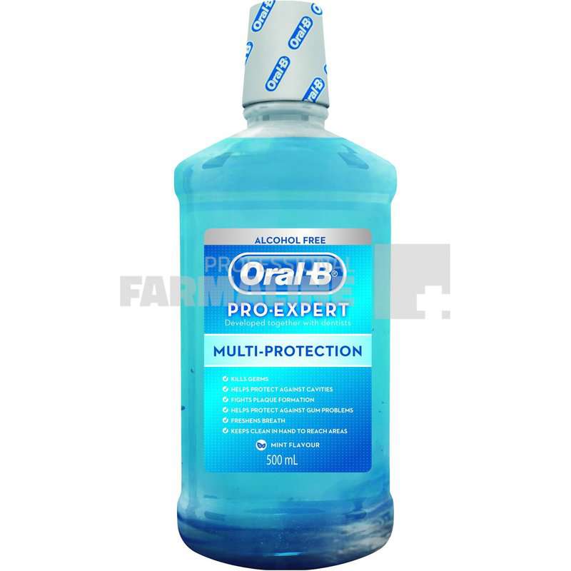 Oral-B Pro-Expert Multi-Protection Apa de gura 500 ml
