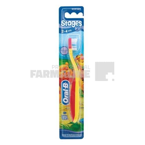 Oral B Stage 2 Periuta de dinti fata 2-4 ani