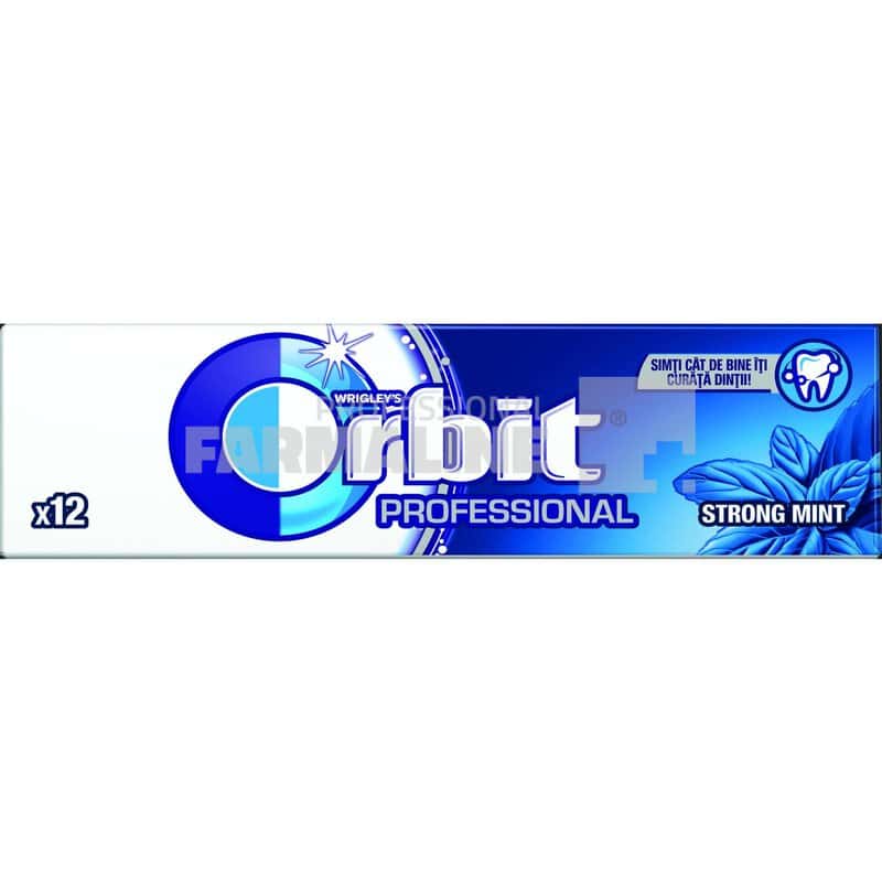 Orbit Professional Strong Mint 12 pastile