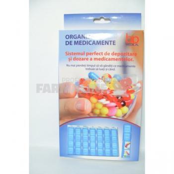 Organizator medicamente saptamanal dimineata/pranz/seara/noapte
