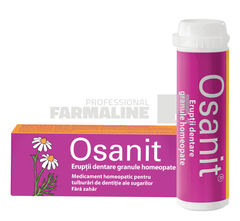 Osanit Granule homeopate pentru eruptii dentare 1 Osanit Granule homeopate pentru eruptii dentare
