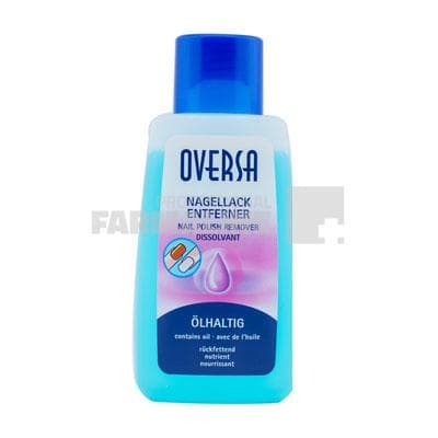 Oversa Dizolvant lac unghii cu ulei 125 ml