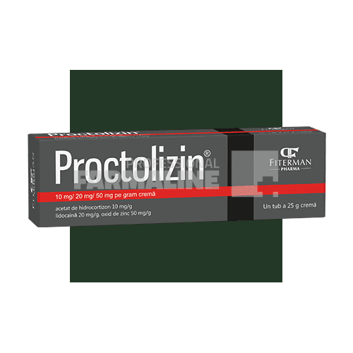 PROCTOLIZIN 10 mg/20 mg/50 mg pe gram x 1