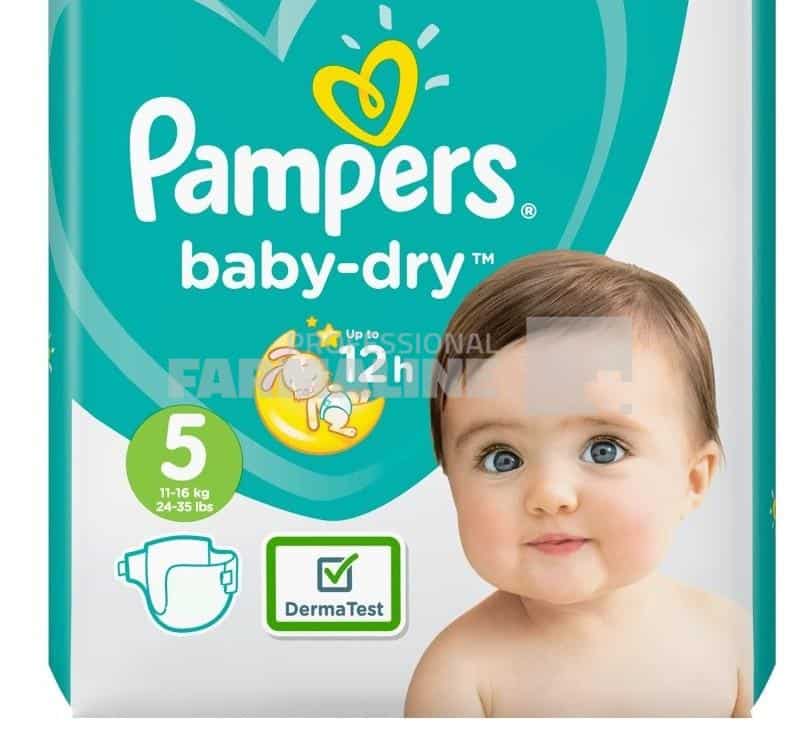 Pampers Active Baby Scutece nr.5 11-16 kg 11 bucati 1 Pampers Active Baby Scutece nr.5 11-16 kg 11 bucati