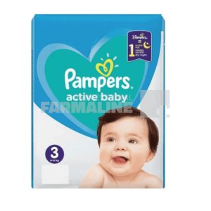 Pampers Active Baby nr.3 6-10 kg 29 bucati