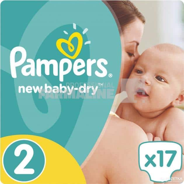 Pampers New Baby Scutece nr.2 3-6 kg 17 bucati