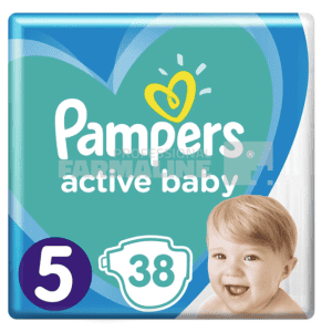 Pampers Nr.5 (11-16 kg) Active Baby 38 bucati