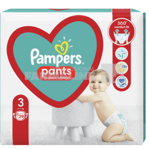 Pampers Pants Nr. 3 ( 6 - 11 kg ) 29 bucati