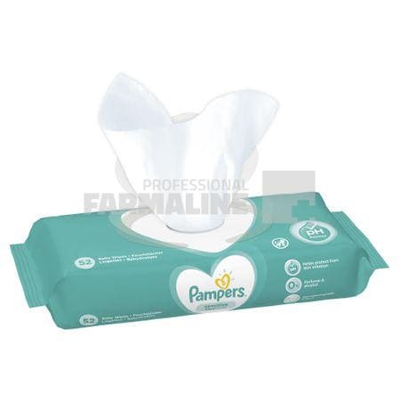 Pampers Servetele Sensitive 52 buc 6 pachete