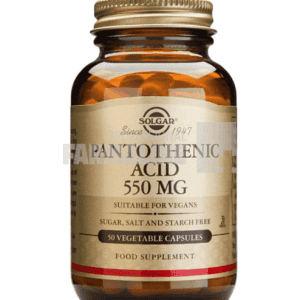 Pantothenic Acid 550 mg Vitamina B5 50 capsule