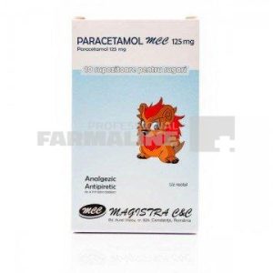 Paracetamol Mcc 125 mg 10 supozitoare