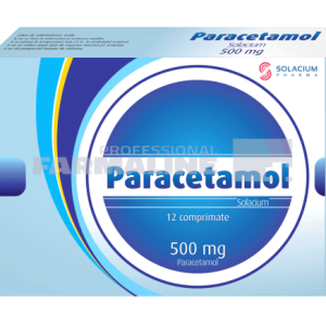 Paracetamol Solacium 500 mg 12 comprimate
