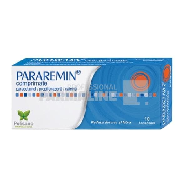 Pararemin 10 comprimate