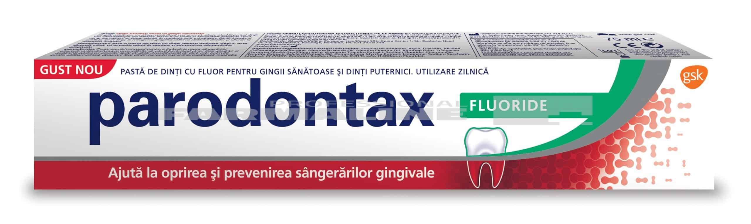 Parodontax Pasta de dinti Fluoride 75 ml 1 Parodontax Pasta de dinti Fluoride 75 ml
