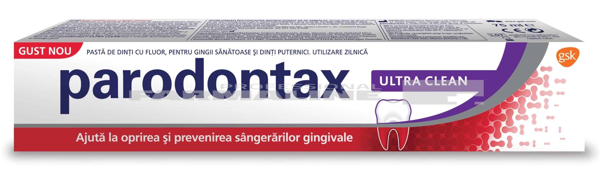 Parodontax Pasta de dinti Ultra Clean 75 ml 1 Parodontax Pasta de dinti Ultra Clean 75 ml