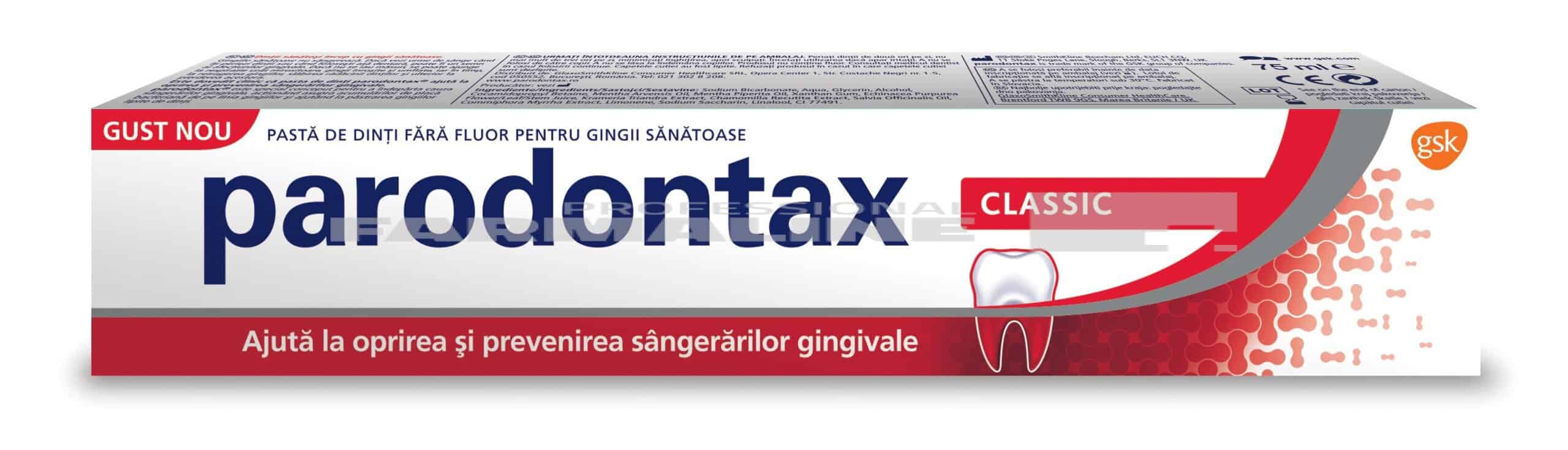 Parodontax Pasta de dinti classic 75 ml 1 Parodontax Pasta de dinti classic 75 ml
