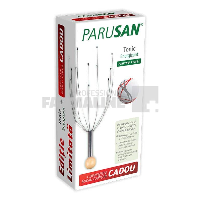 Parusan Tonic energizant pentru femei 200 ml + Dispozitie masaj capilar Cadou