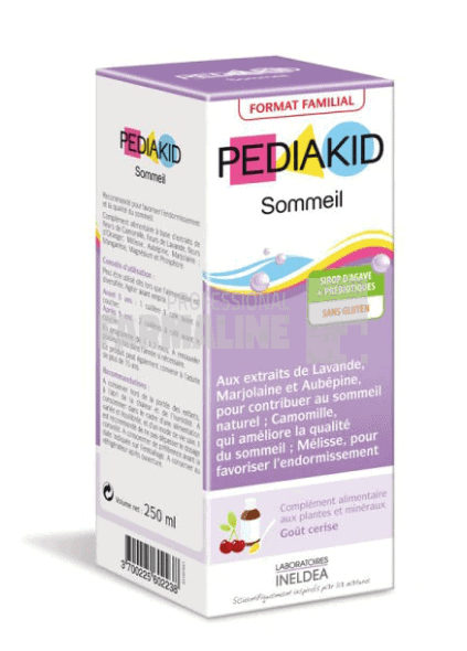 Pediakid Sommeil sirop 250 ml 1 Pediakid Sommeil sirop 250 ml