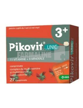 Pikovit Unic 3+ ani 27 comprimate
