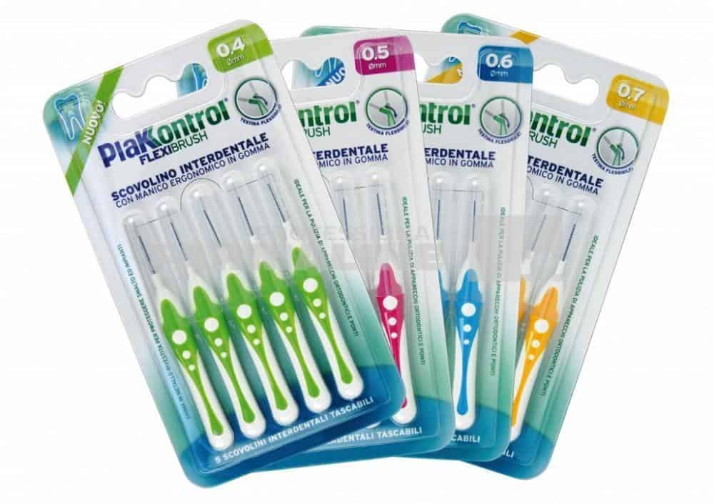 PlaKKontrol Flexi Brush Set Periute interdentare 0,5 mm 5 bucati 1 PlaKKontrol Flexi Brush Set Periute interdentare 0