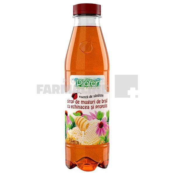 Plafar Sirop de muguri de brad cu echinacea si propolis 500 ml