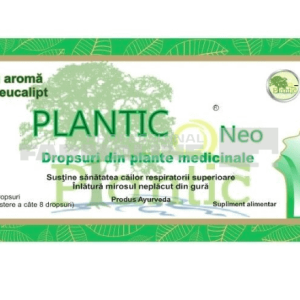 Plantic Dropsuri cu Eucalipt 16 bucati