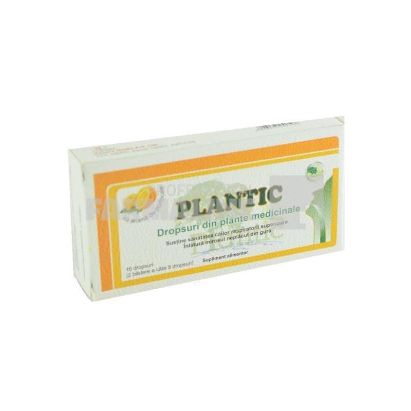Plantis Dropsuri cu portocale 16 bucati