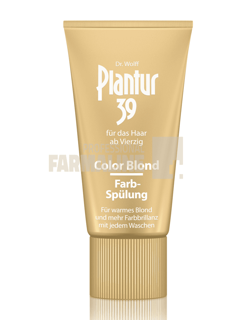 Plantur 39 Color Blonde Balsam nuantator 150 ml 1 Plantur 39 Color Blonde Balsam nuantator 150 ml