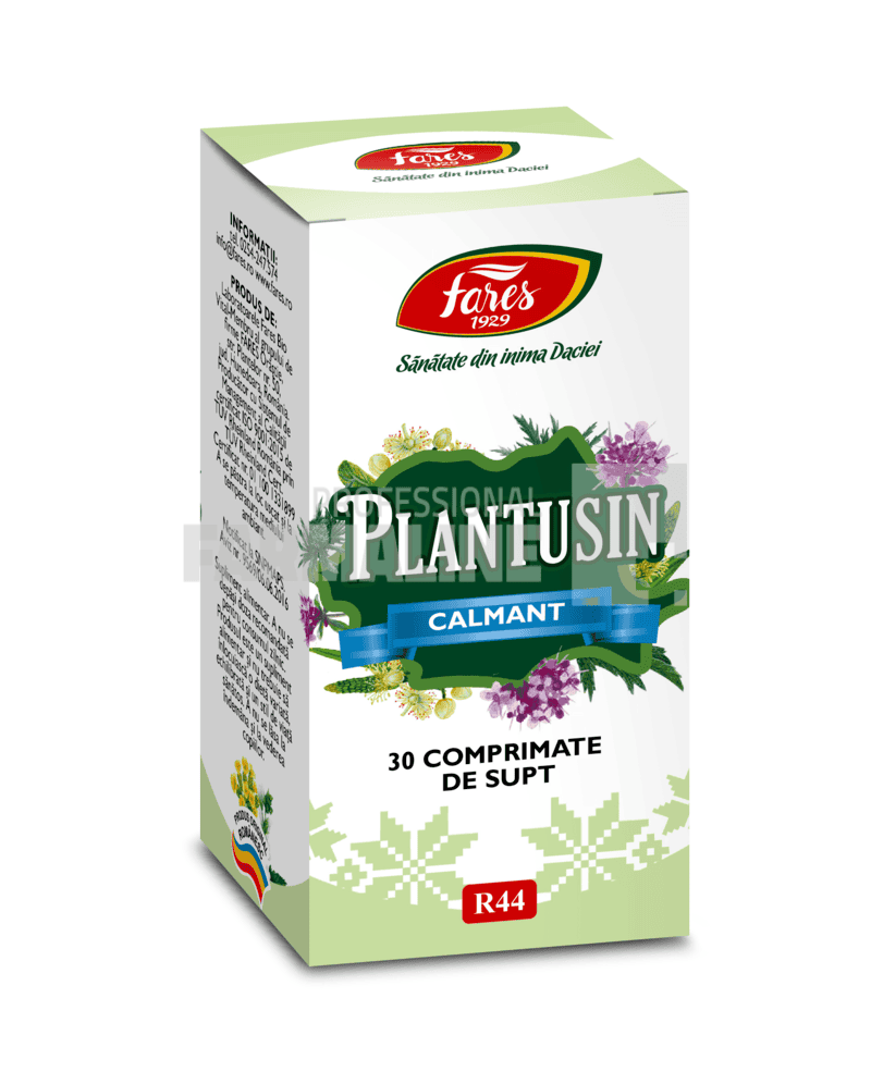Plantusin calmant R44 30 comprimate masticabile 1 Plantusin calmant R44 30 comprimate masticabile