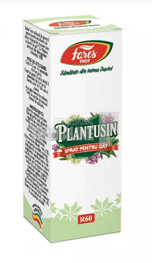 Plantusin spray pentru gat R60 20 ml