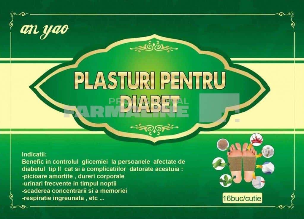 Plasturi transdermici pentru diabet 7 cm x 10 cm 16 bucati 1 Plasturi transdermici pentru diabet 7 cm x 10 cm 16 bucati