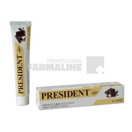 President Junior Pasta de dinti cu aroma de ciocolata 6+ ani 50 ml