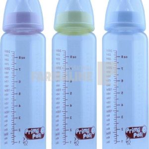 Primii Pasi R0150 Biberon borosilicat tetina silicon 0-3 luni 240 ml