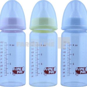 Primii Pasi R0151 Biberon borosilicat tetina silicon 120 ml
