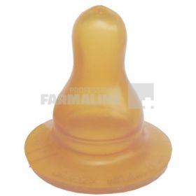 Primii Pasi R0420 Tetina latex curgere lenta 2 bucati