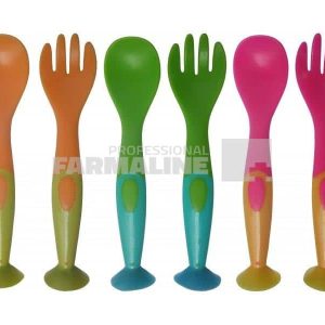 Primii Pasi R0545 Set tacamuri cu ventuze