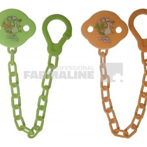Primii Pasi R0546 Lantisor suzeta cu clips banda