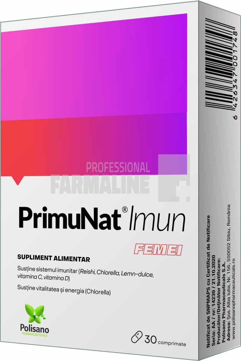 PrimuNat Imun pentru femei 30 comprimate 1 PrimuNat Imun pentru femei 30 comprimate