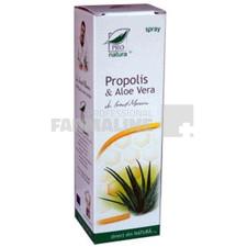 Pro-Natura Spray cu Propolis si Aloe Vera 100 ml