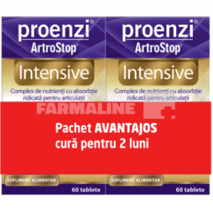 Proenzi Artrostop Intensive 60 comprimate oferta 1+1-35% la al doilea produs