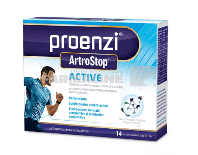 Proenzi Artrostop active 14 flacoane 1 Proenzi Artrostop active 14 flacoane