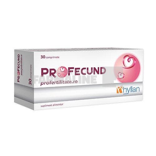 Profecund 30 comprimate - Supliment pentru Fertilitate 1 Profecund 30 comprimate