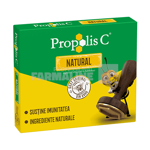 Propolis C Natural 20 comprimate de supt