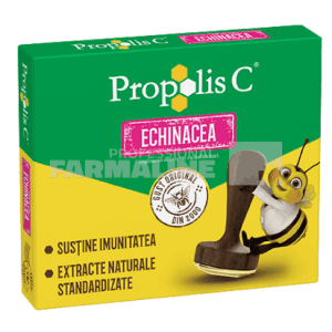 Propolis C cu echinacea 20 comprimate
