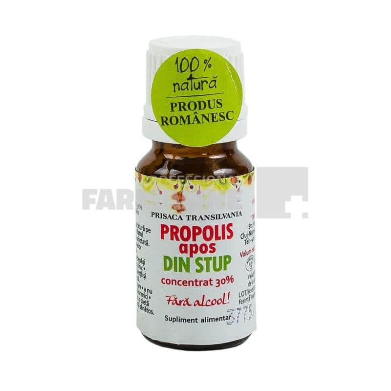 Propolis apos din stup fara alcool 30% 10 ml
