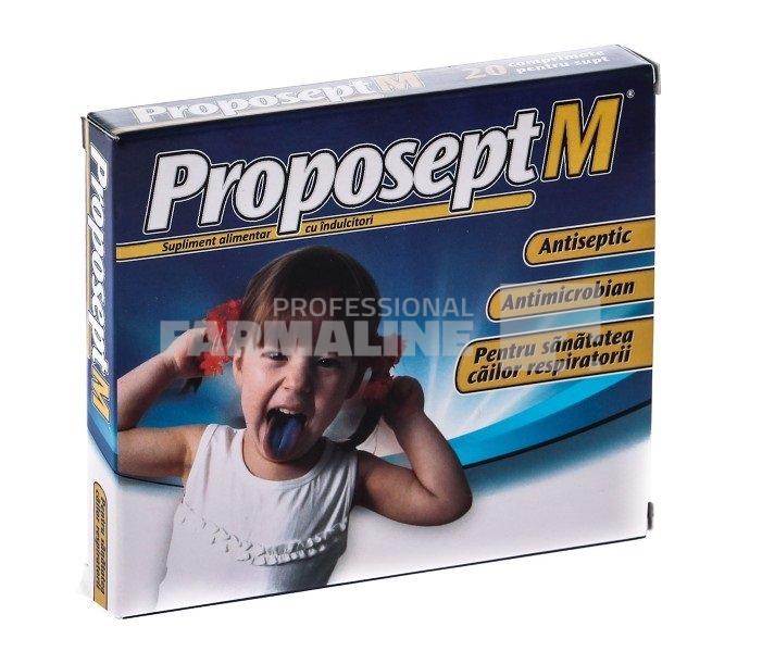 Proposept M 20 comprimate 1 Proposept M 20 comprimate